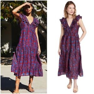 Roller Rabbit Lorien Ondine Silk-Blend Dress.       L14